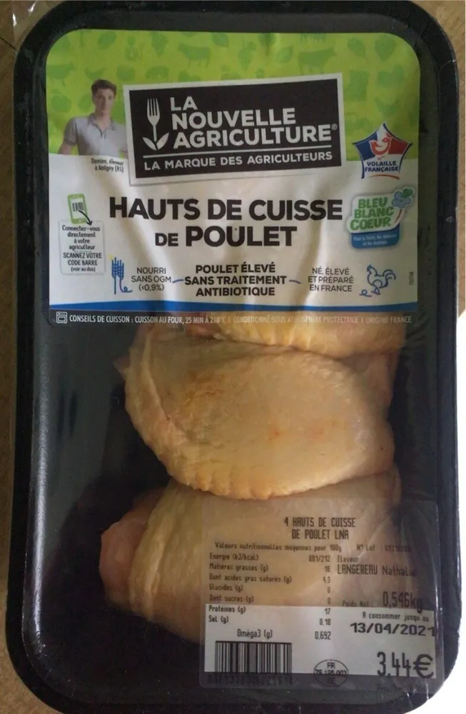 Hauts de cuisse de poulet