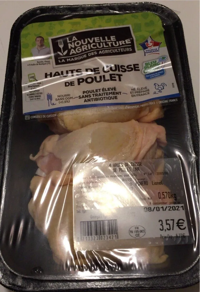 Haut de cuisse de poulet