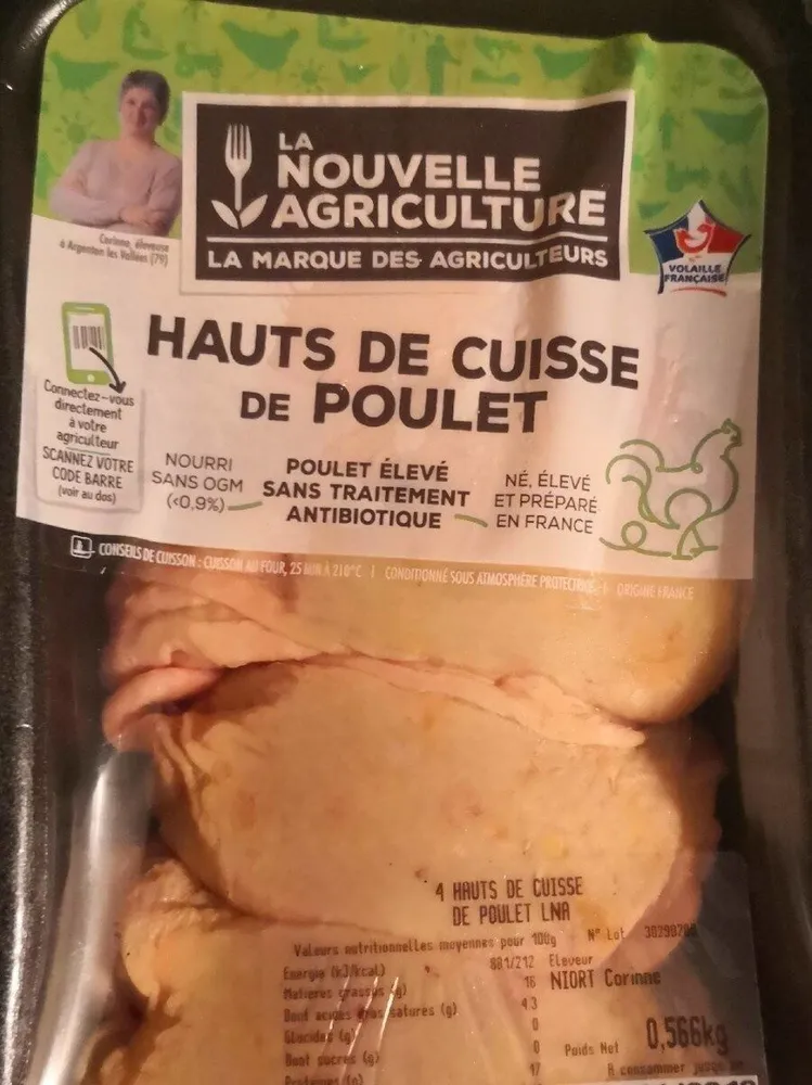 Hauts de cuisse de poulet