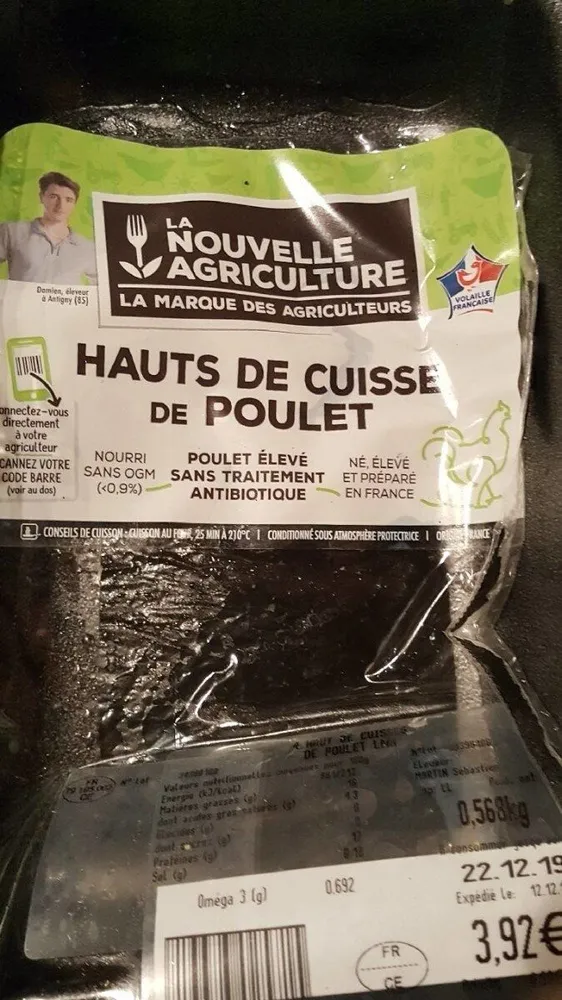 Hauts de cuisse de poulet