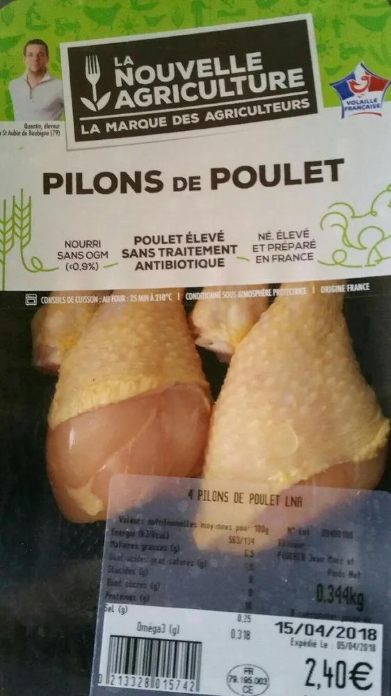 Pilons de poulet