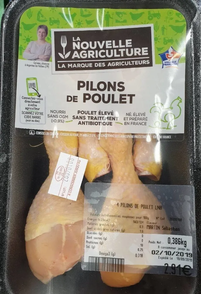 Pilons de poulet