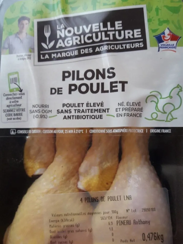 pilons de poulet