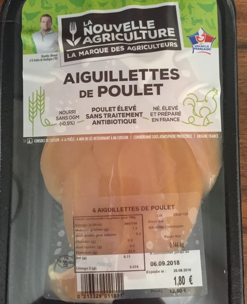 Aiguillette de poulet