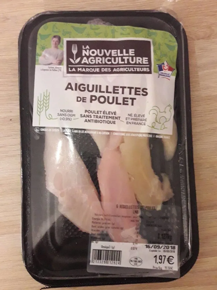 Aiguillettes de poulet