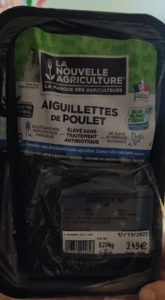 Aiguillettes de poulet