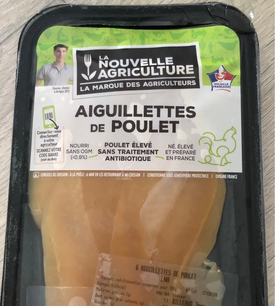 Aiguillettes de poulet