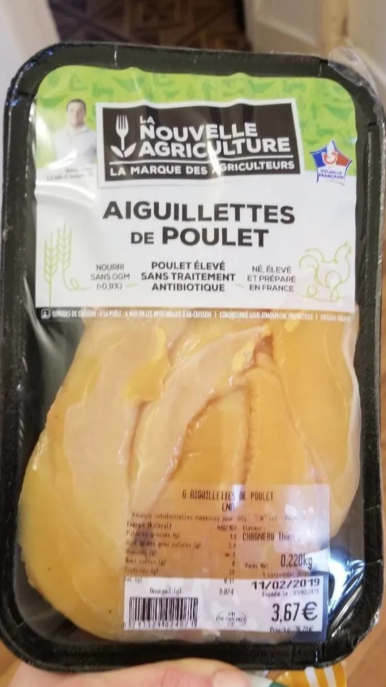 aiguillette de poulet