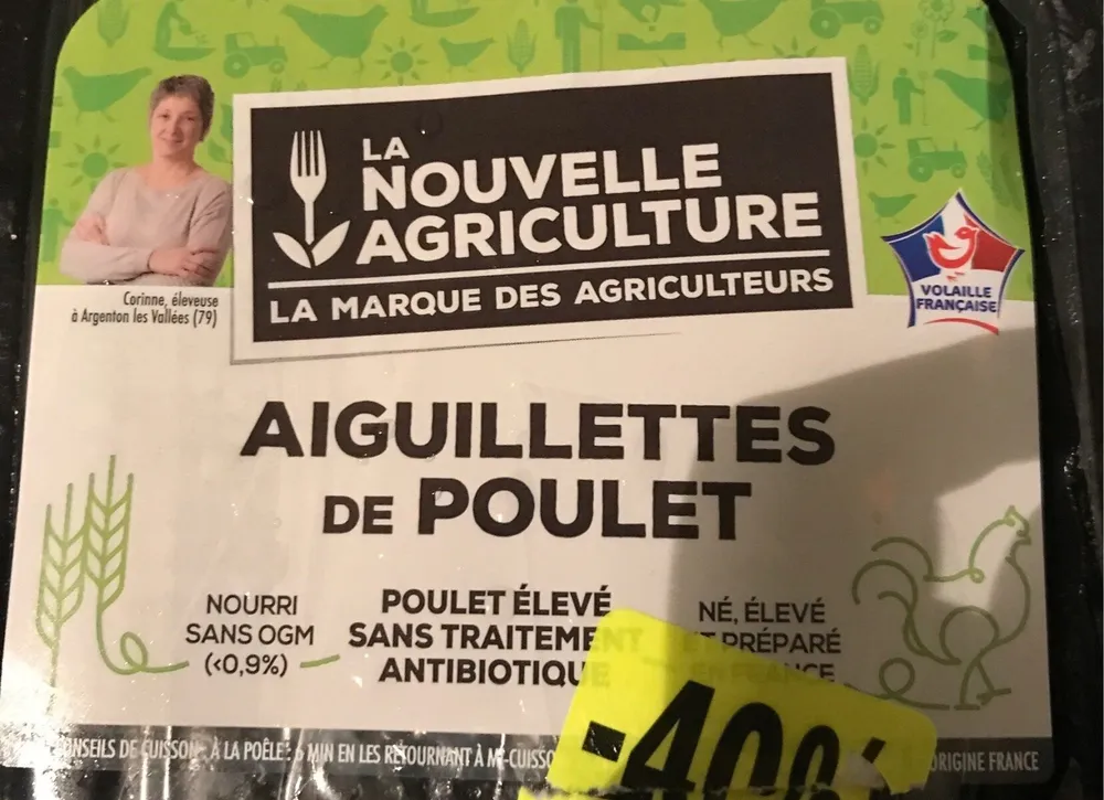 Aiguillettes de poulet