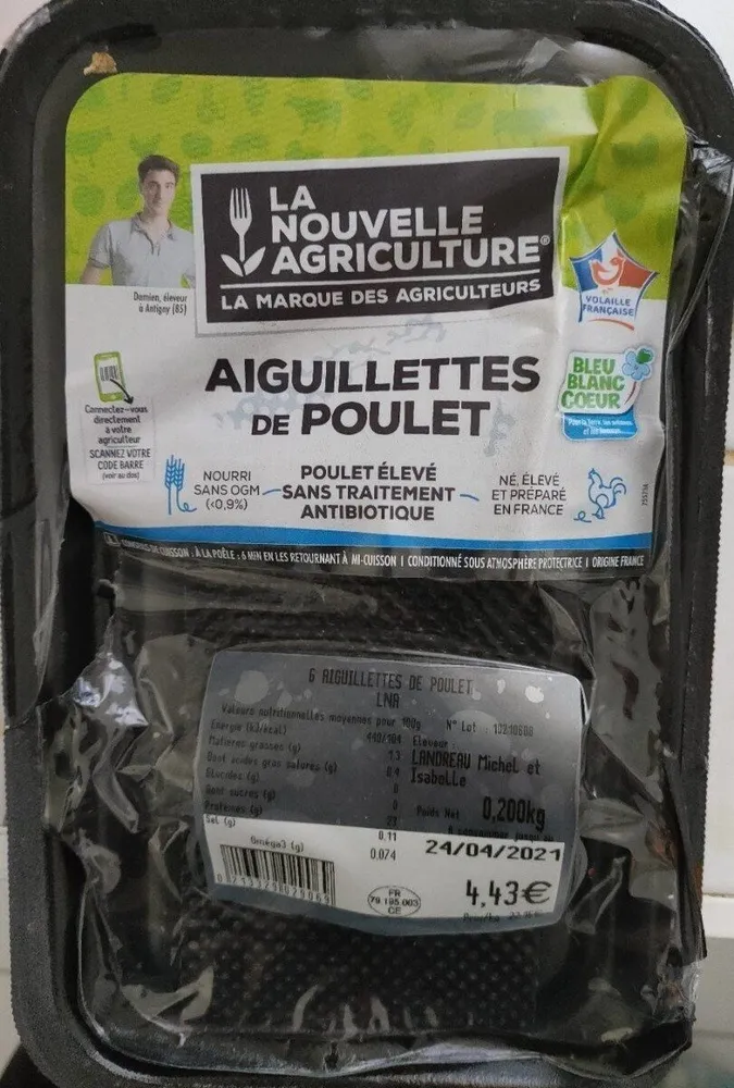 Aiguillettes de poulet
