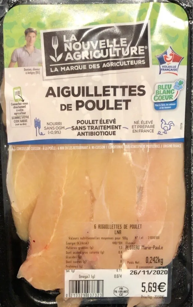 Aiguillettes de Poulet
