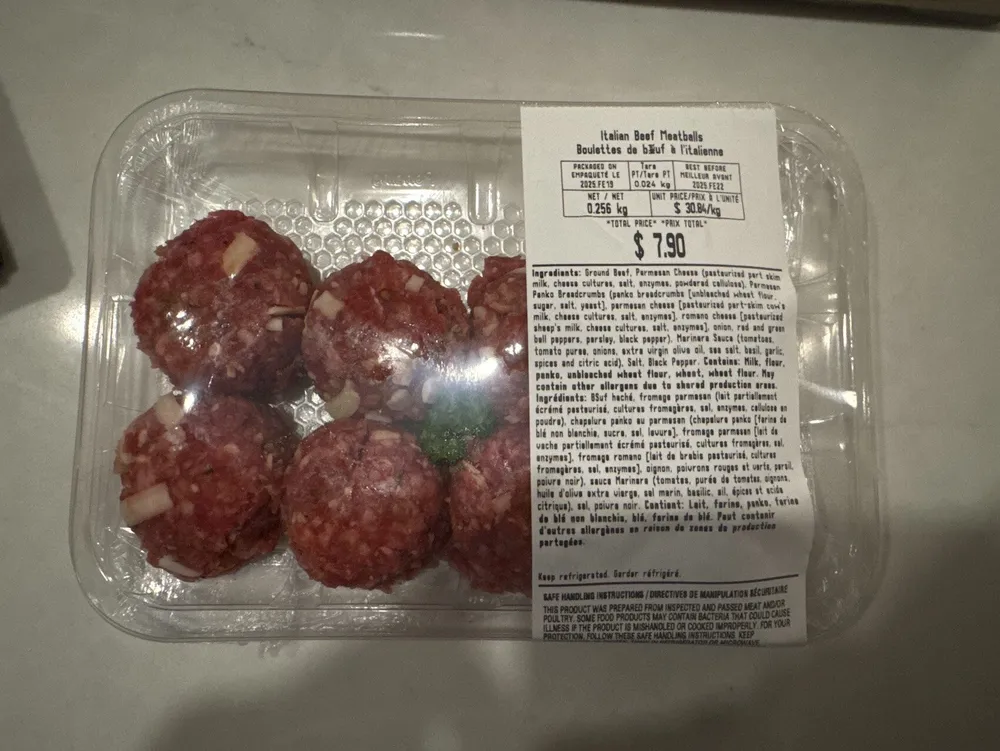 Italian Beef Meatball