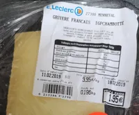 Gruyère français igpchambotte