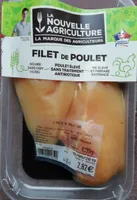 Filet de poulet bleu blanc coeur