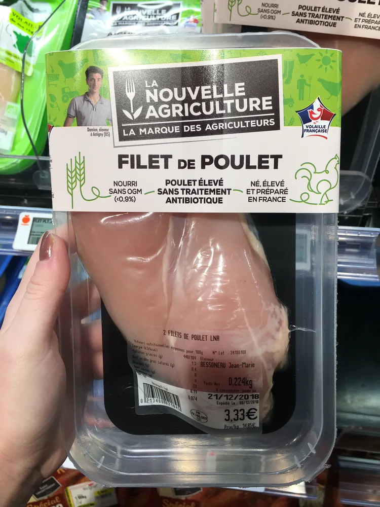 Filet de poulet
