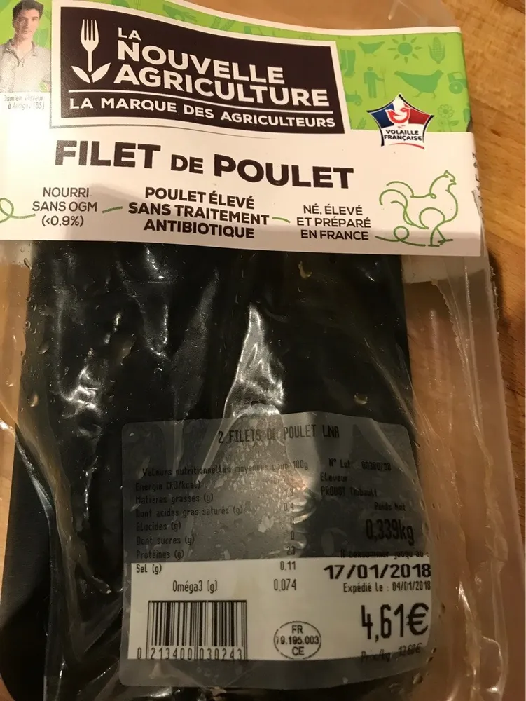 Filet de poulet