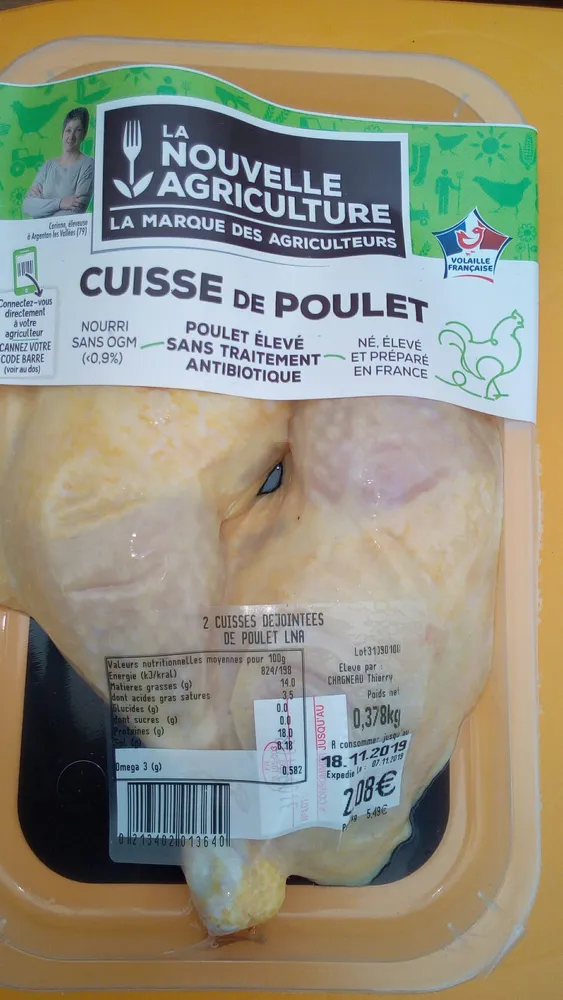 Cuisses de poulet