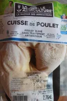 Cuisse de poulet sans traitement antibiotiques
