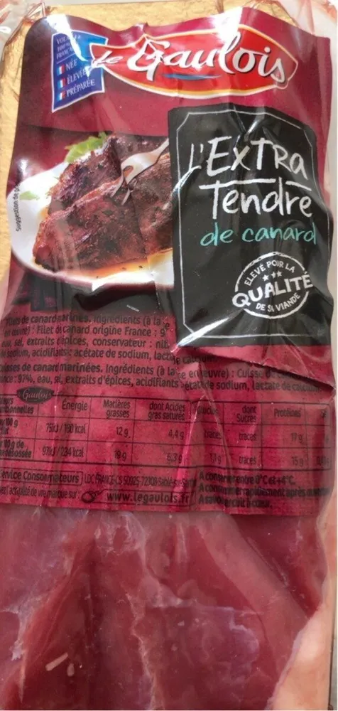 Filets de canard extra tendres marinés