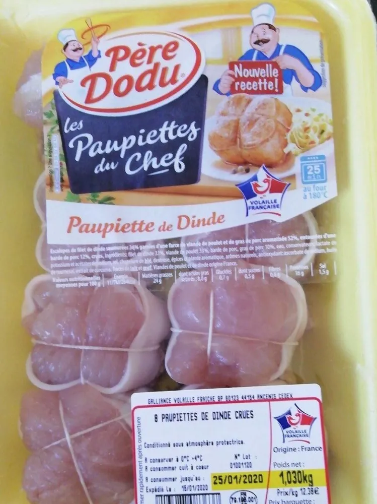 Paupiettes de dinde