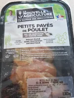 Petits pavés de poulet sel de Guérande et poivre noir