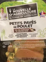 Petits pavés de poulet sel de guérande et poivre noir