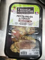 Petits paves de poulet