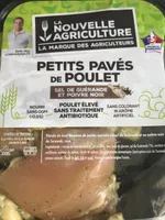 Petits pavés de poulet Sel de Guérande et Poivre noir