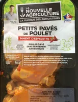 Petits pavés de poulet piment d'espelette