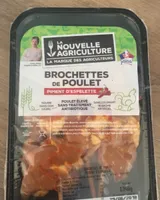 Brochette de poulet piment d'espelette