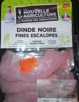 Dinde noire fines escalopes