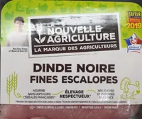 Dinde noire fines escalopes