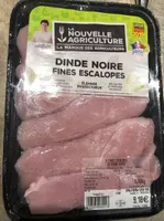 Dinde noire fines escalopes