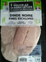 Escalopes dinde noire