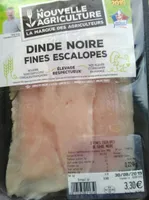 Dinde noire fines escalopes