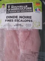 Dinde noire fines escalopes