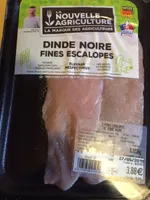 Dinde noire fines escalopes