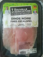 Dinde noire fines escalopes