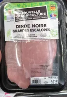 Dinde noire grandes escalopes