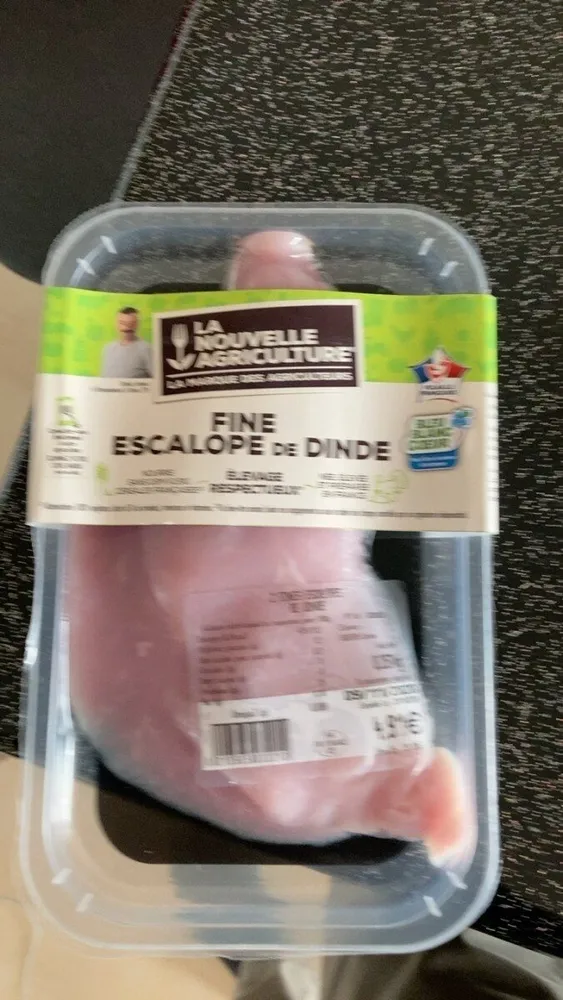 Fine escalope de dinde