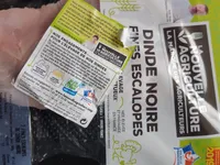 Dinde noire fines escalopes