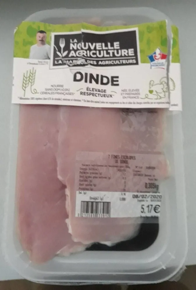 Escalopes de dinde