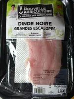 Dinde noir grandes escalopes