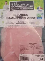 Grandes escalopes de dinde