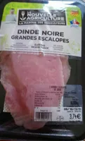 Dinde noire. Grandes escalopes
