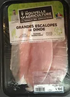 Grandes escalopes de dinde