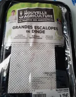 Grandes escalopes de dinde x2