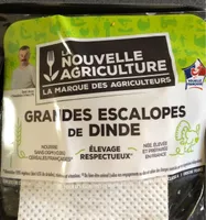 Grandes escalopes de dinde