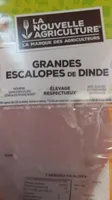 grandes escalopes de dinde