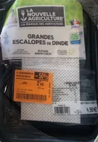 grandes escalopes de dinde